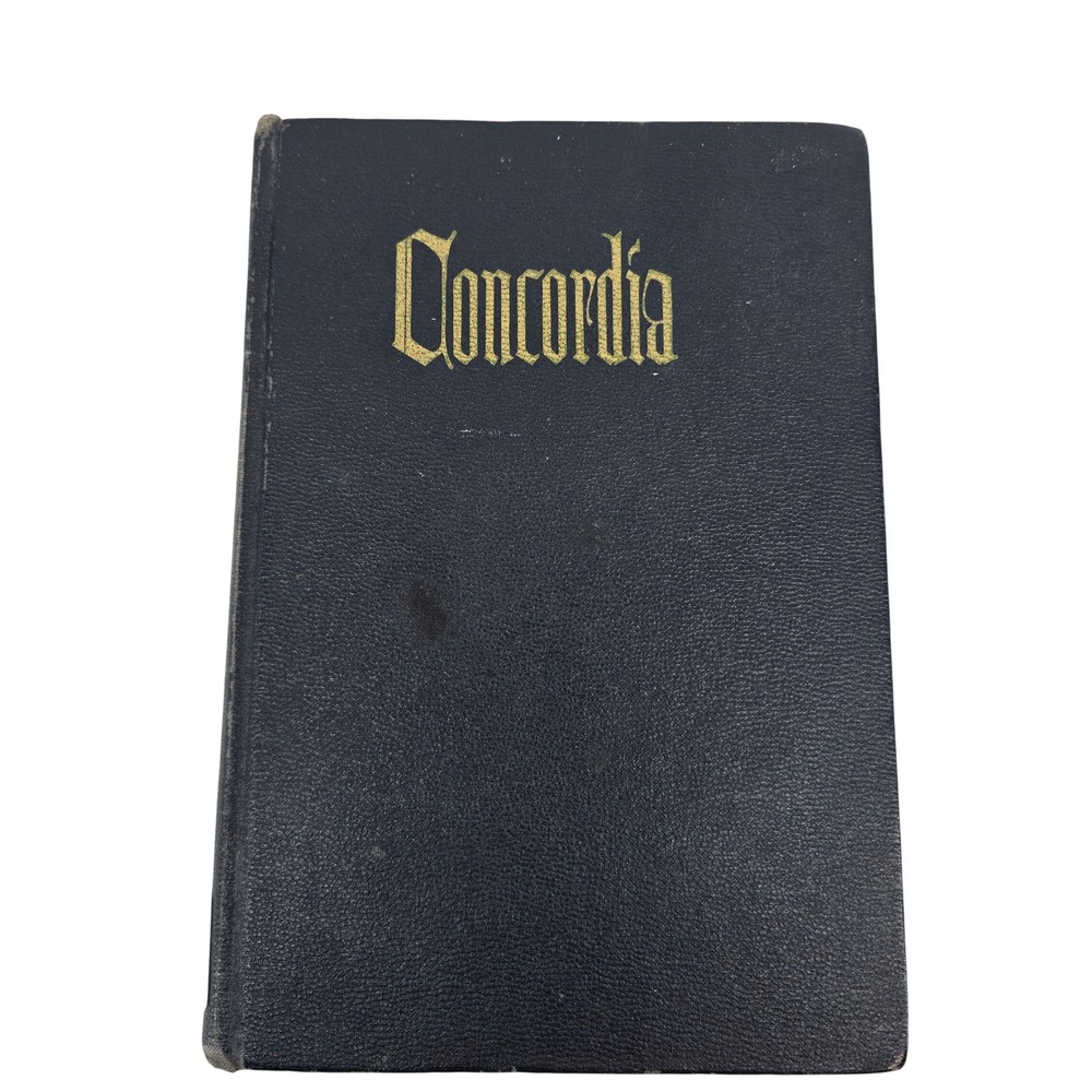 Vintage The Concordia Hymnal 1932 Revised Augsburg Publishing House Lutheran